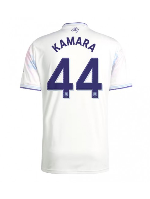 Muži Futbalové oblečenie Aston Villa Boubacar Kamara #44 2025-26 Krátky Rukáv - Tretina Muži Futbalové oblečenie Aston Villa Boubacar Kamara #44 2025-26 Krátky Rukáv - Tretina